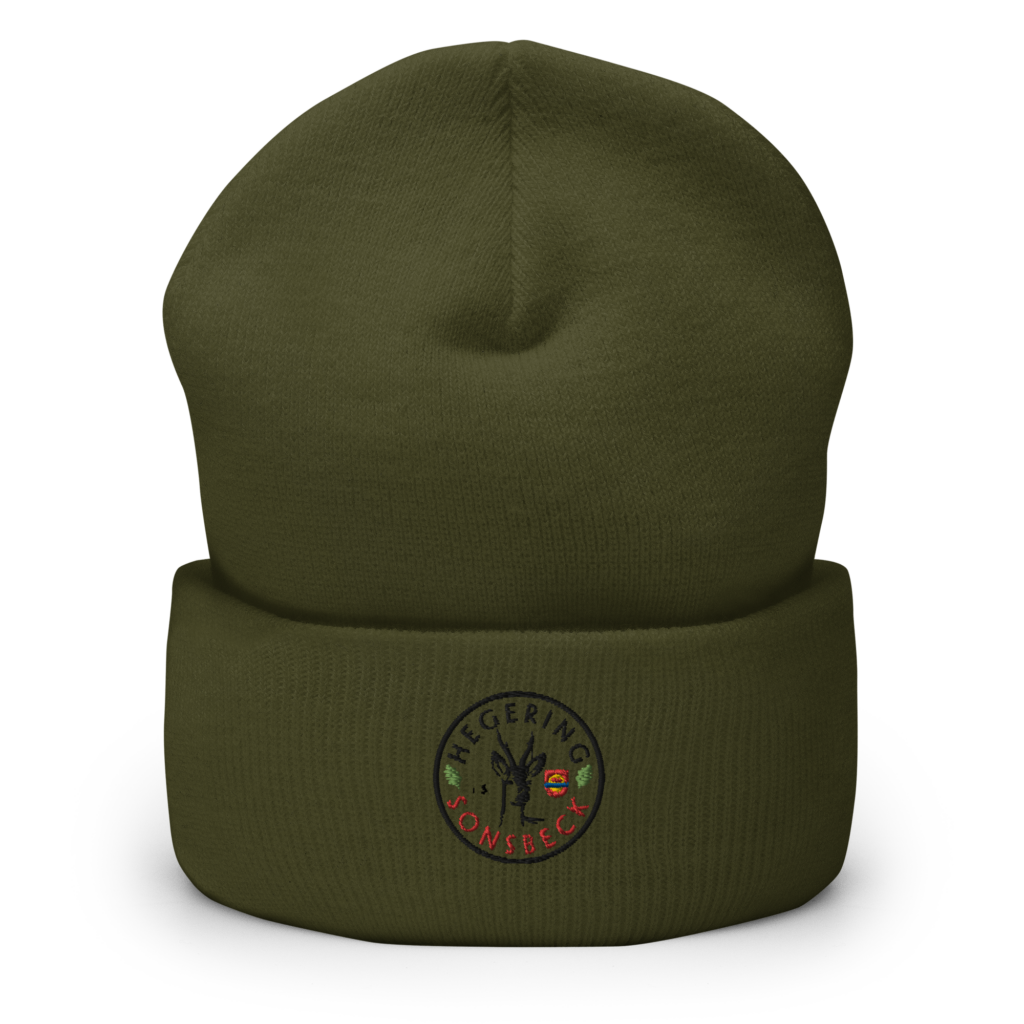 Umgeschlagene Beanie
